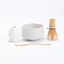 White Ceramic Handmade Matcha Set