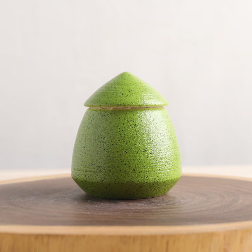 Ceramic Tree Matcha Storage Can